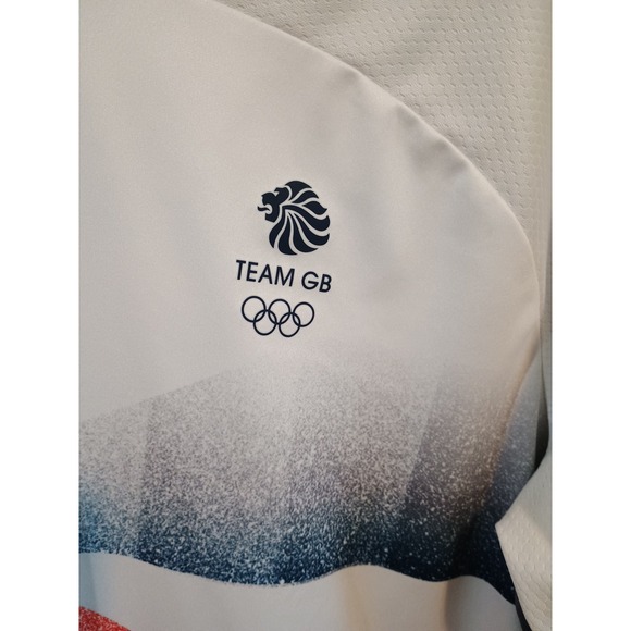 TEAM GB ADIDAS FOOTBALL SHIRT OLYMPICS GAMES 2020 White Mens - Picture 2 of 7